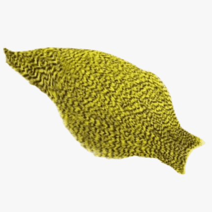 American Rooster Cape - Grizzly Yellow