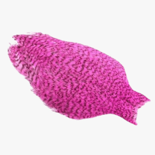 American Rooster Cape - Grizzly Hot Pink