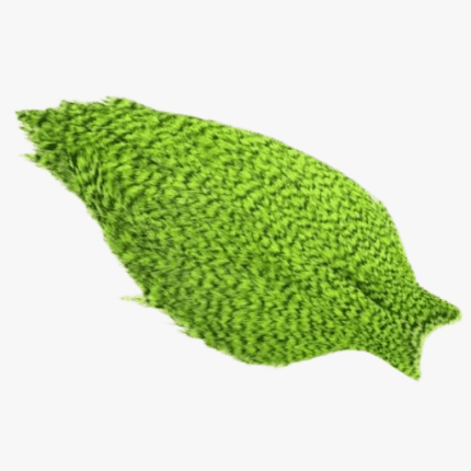 American Rooster Cape - Grizzly Chartreuse