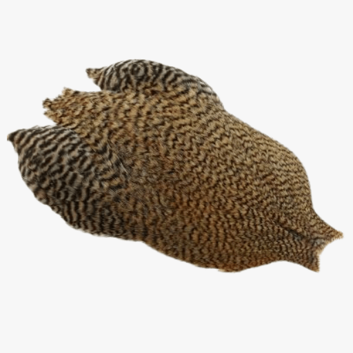 Whiting Freshwater Streamer Cape - Grizzly Tan